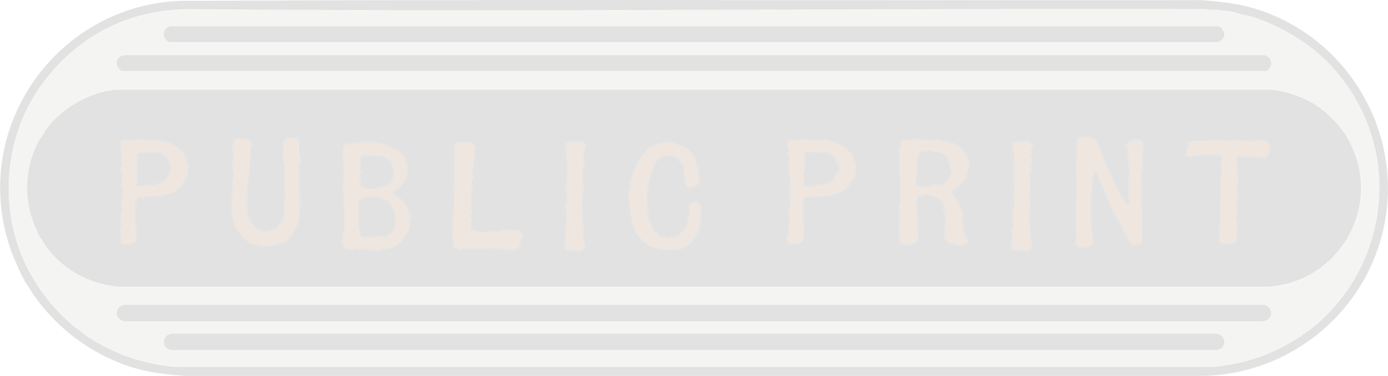 public print background image in the shape of Heidelberg sign